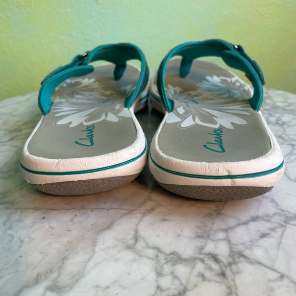 Clark’s Teal Sandals - Picture 5 of 8